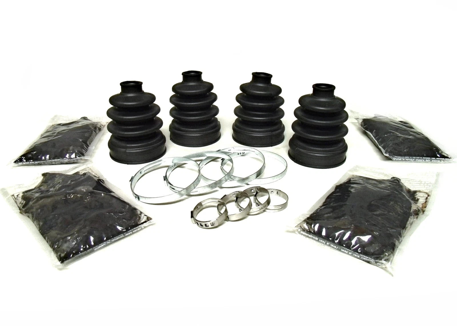Set of 4 CV Boot Kits for Suzuki King Quad 450 (2007–2010) Inner Front & Rear