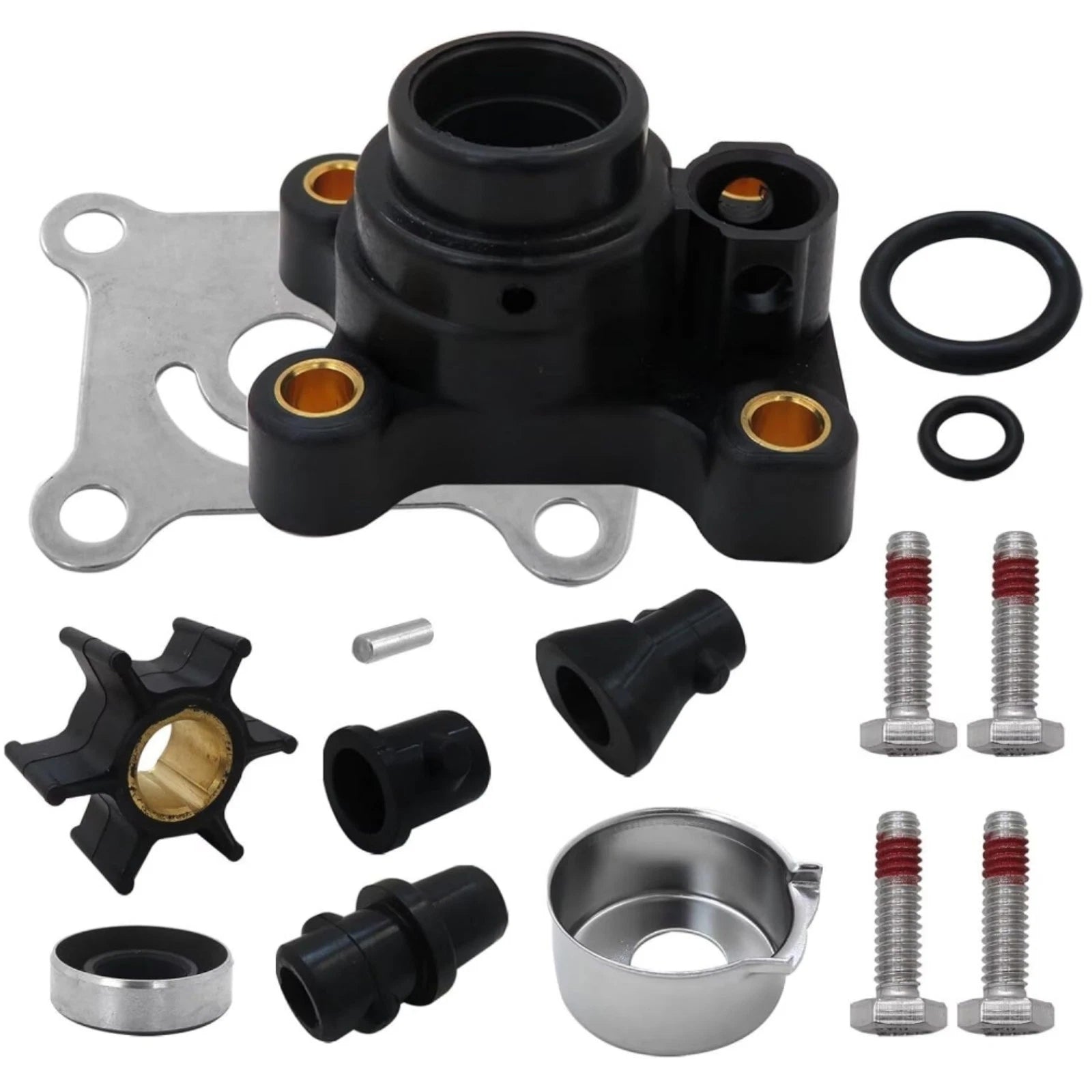 Impeller Water Pump Repair Kit for Johnson/Evinrude 9.9hp & 15hp (0394711)