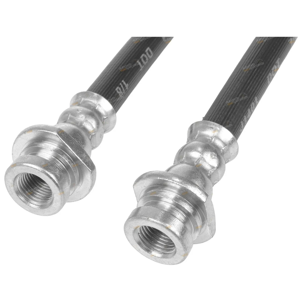 Front Left+Right Brake Line Hose Set for Ford Maverick (1988 - 1997)