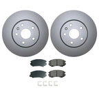 Front Brake Kit 321mm Rotors & Akebono ProACT Pads for Buick Chevrolet GMC