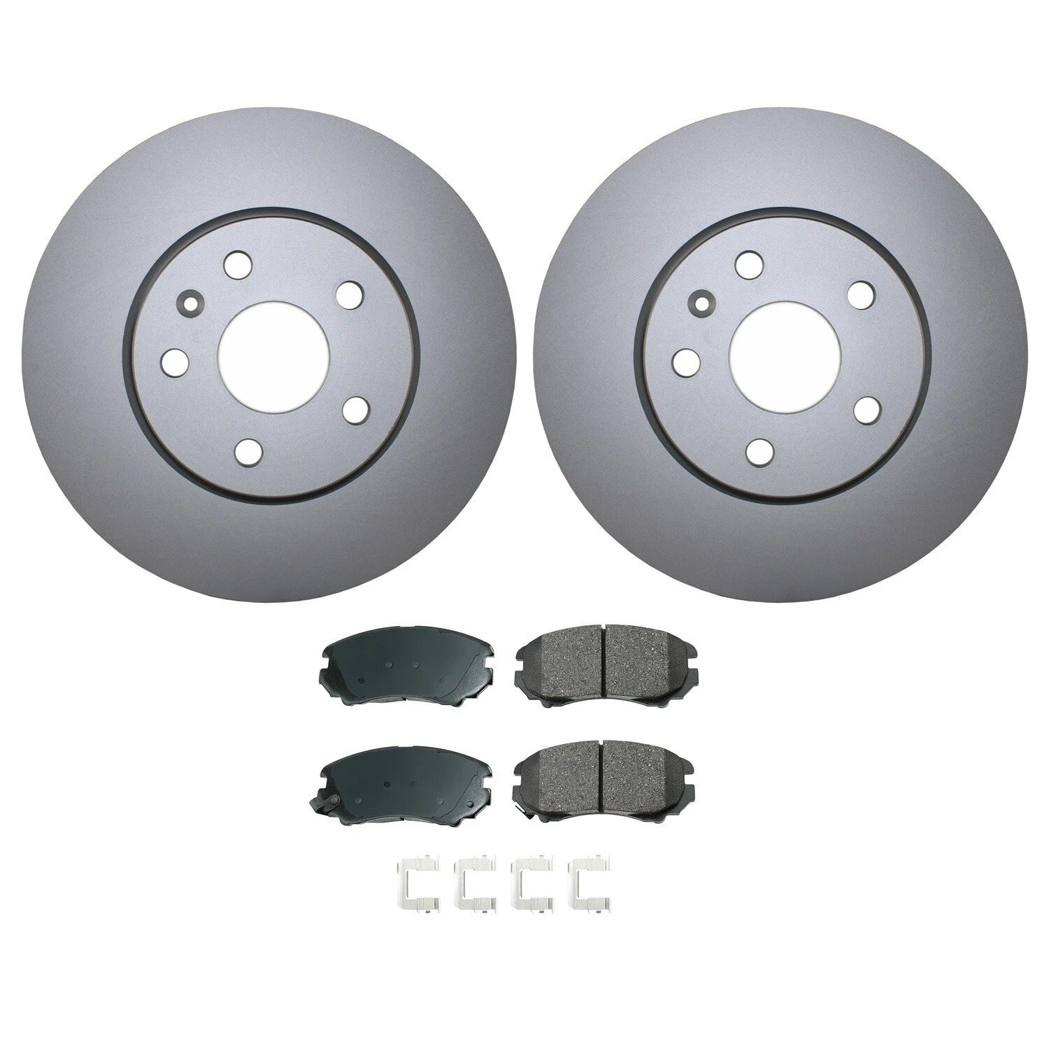 Front Brake Kit 321mm Rotors & Akebono ProACT Pads for Buick Chevrolet GMC