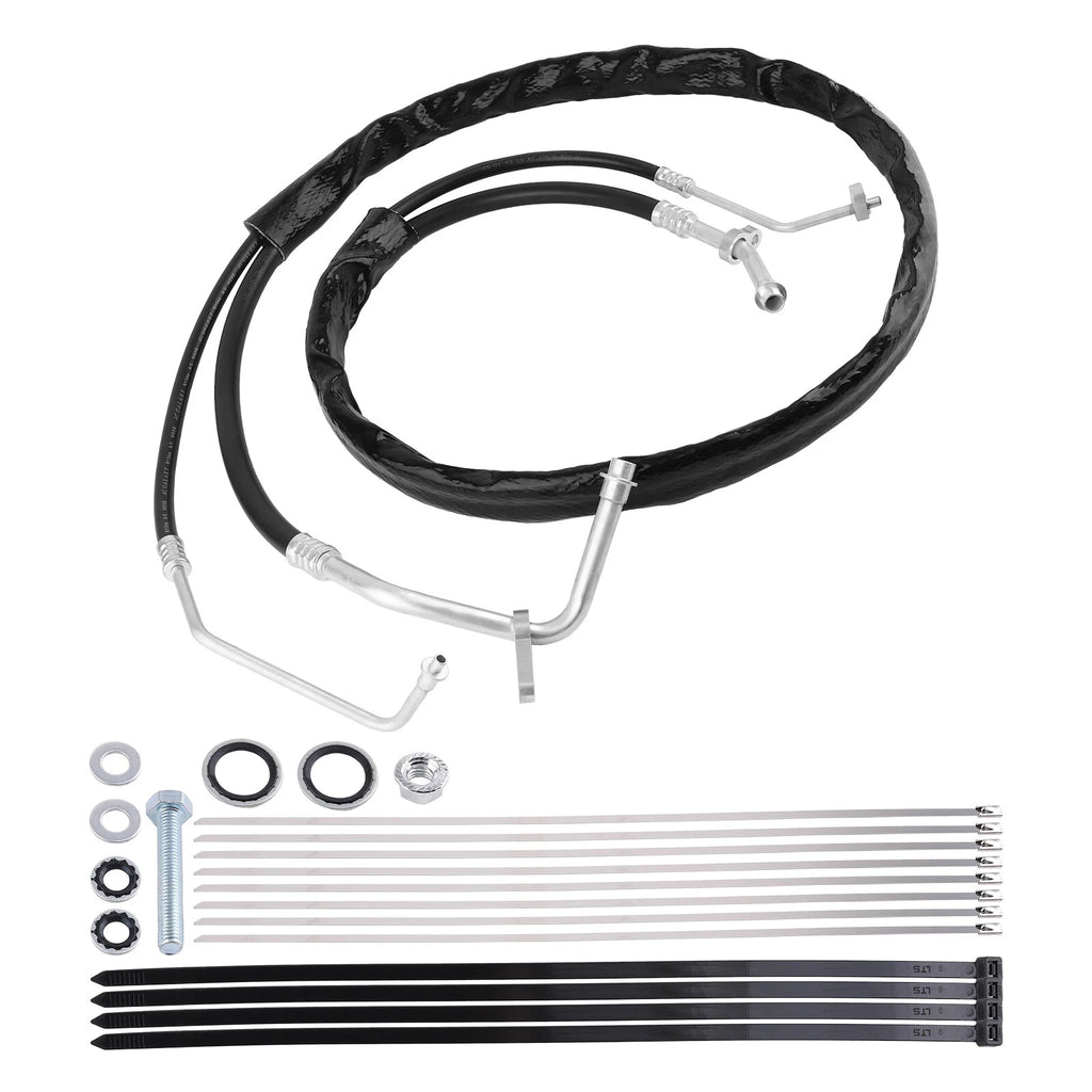 Rubber & Aluminum Rear AC Lines for Chrysler Town & Country (C68100)