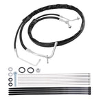 Rubber & Aluminum Rear AC Lines for Chrysler Town & Country (C68100)