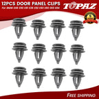 12PCS Door Panel Clips for BMW E46 E90 E91 E36 E92 E93 E60 E63 E64 (1998–2013)