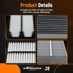 2PC Air Filter Kit for Honda Civic Hybrid (2025)