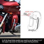 Lower Vented Leg Fairing Speaker Pod for Harley Touring Road King (1983–2013)