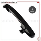 Set of 2 Black Exterior Door Handles for Toyota Sienna (2004–2010)