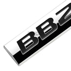 3D Polished Black Lettering Badge for Universal Vehicles (BB2)