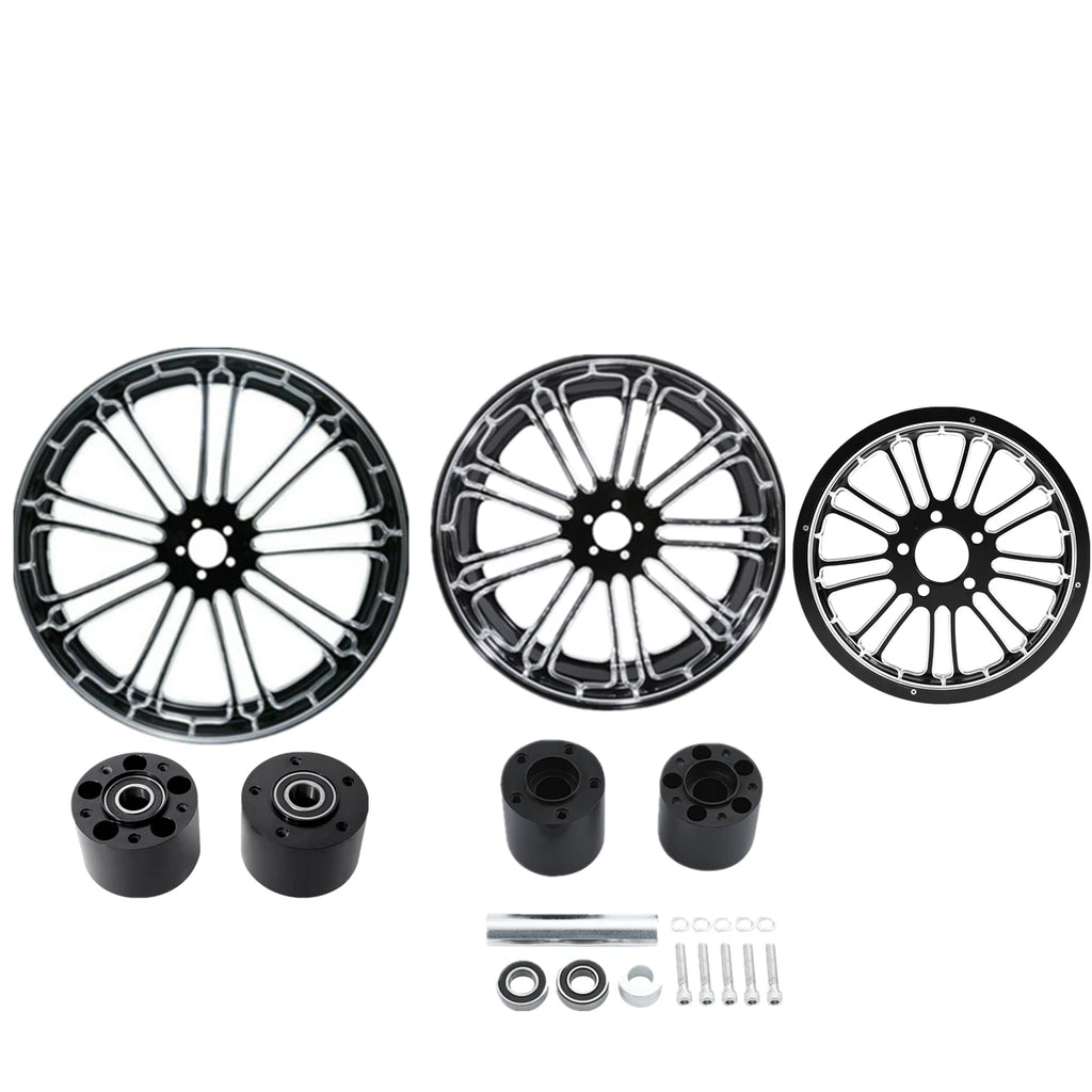 23'' Front & 18'' Rear Wheel Rim Hub Sprocket for Harley Electra Glide (2009–2023)