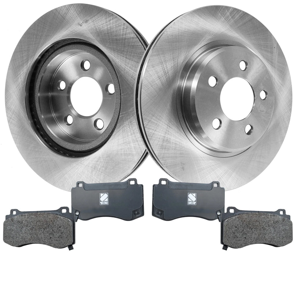 Front Brake Disc Rotors and Pads Kit for Dodge Charger Challenger
