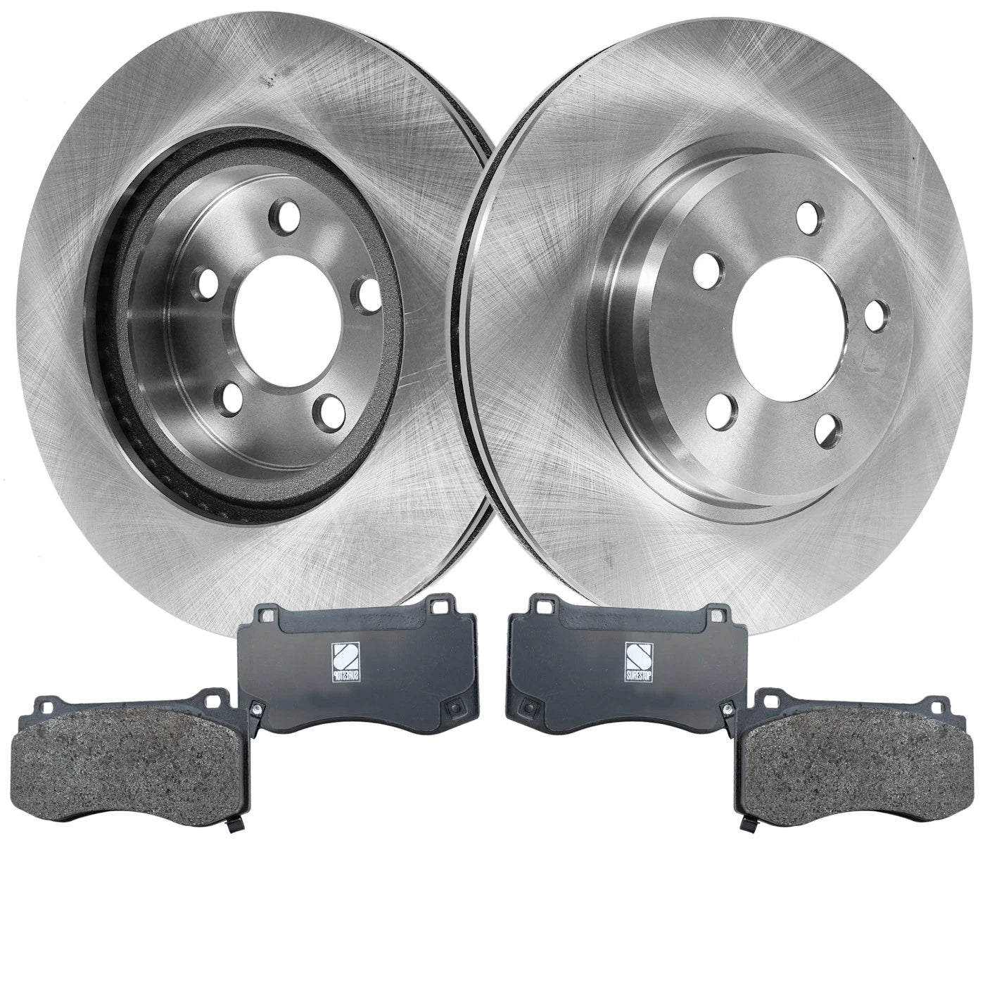 Front Brake Disc Rotors and Pads Kit for Dodge Charger Challenger
