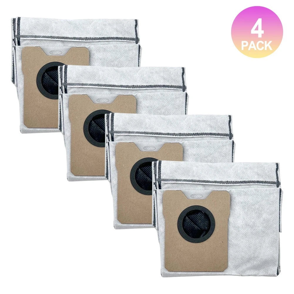 Set of 4 Dust Bags for eufy C20 (Compatible with Self Empty Robot Vacuums)