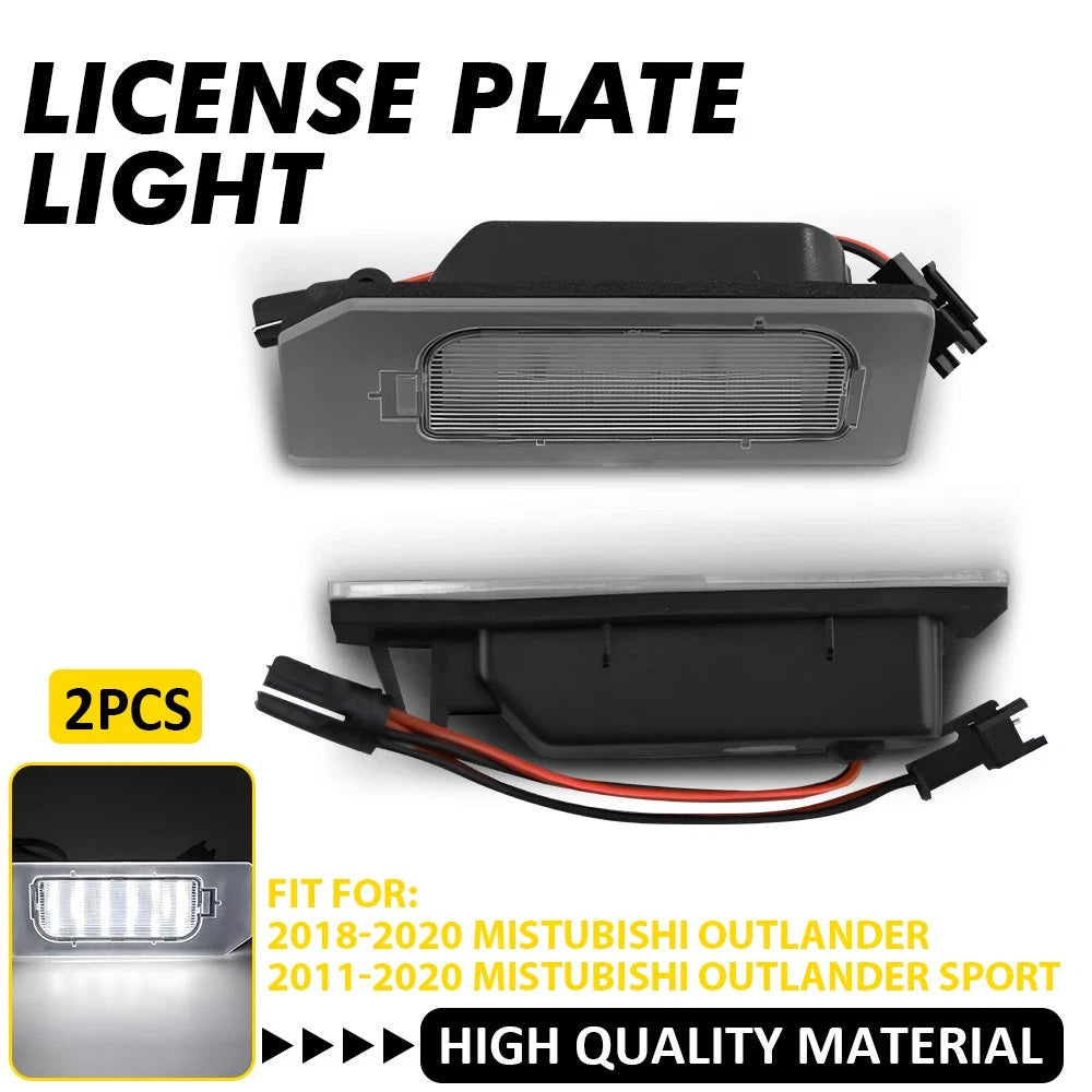AUXITO License Plate Light Lamp 8341A139 for Mitsubishi Outlander Sport (2011–2020)