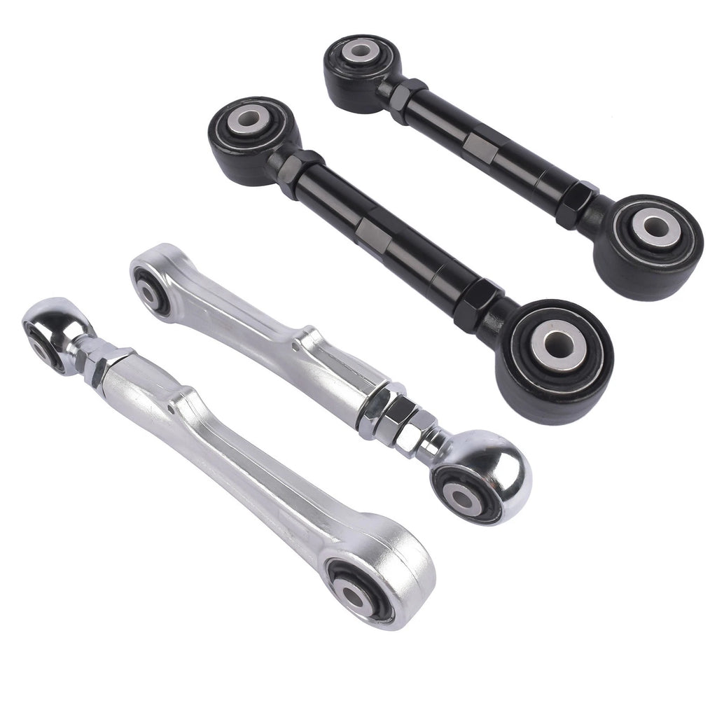 4Pcs Rear Adjustable Control Arms Camber & Toe Kit for Tesla Model X (2015–2020)
