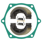 Brake Shoes Kit with Springs & Gasket for John Deere 650 670