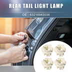 Set of 4 Rear Tail Light Bulb Socket Holders for BMW 7 Series X5 X3 (E53)