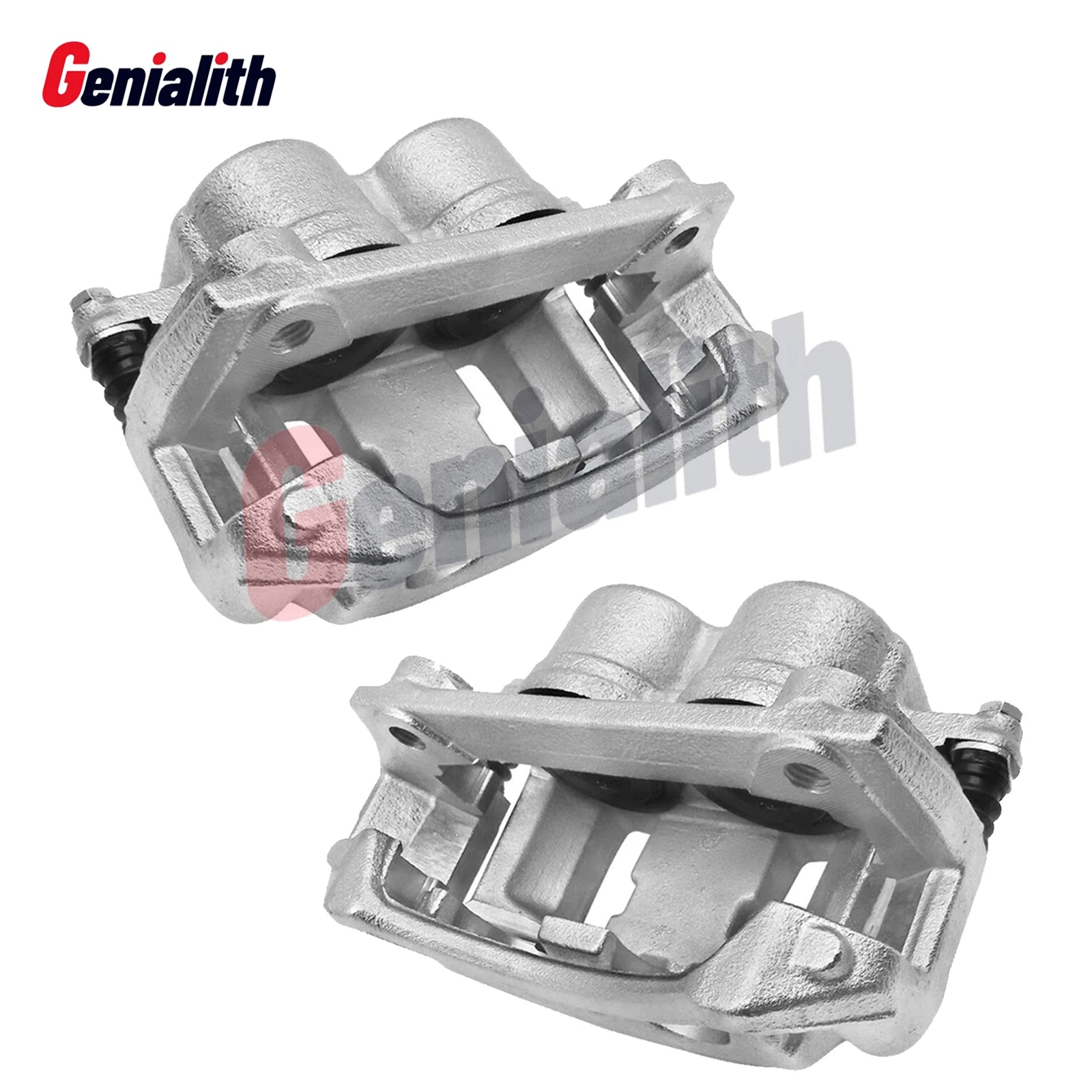 2X Front Brake Calipers w/ Bracket for Ford F-150 (1996–2003)