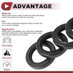 Set of 5 Rotary Shaft Oil Seals 28x42x7mm Nitrile Rubber 672668828472