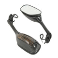 Rearview Mirrors with Turn Signal for Suzuki GSXR600 750 (2006–2024) GSXR1000 (2005–2015)