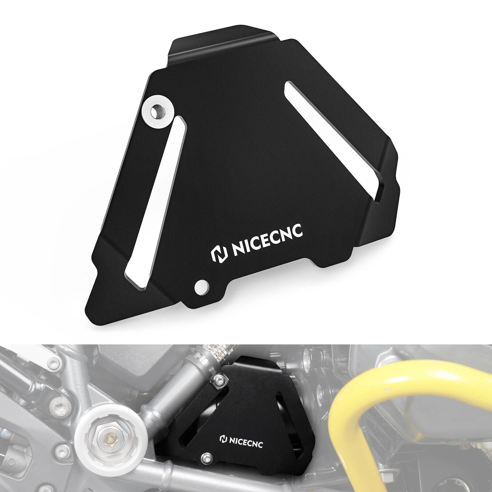 Starter Protector Guards Bracket for BMW R1200GS (2013–2018) R1200GS Adventure (2014–2018)