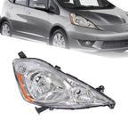 Halogen Headlight Assembly for Honda Fit Sport (2009–2011) Passenger Side