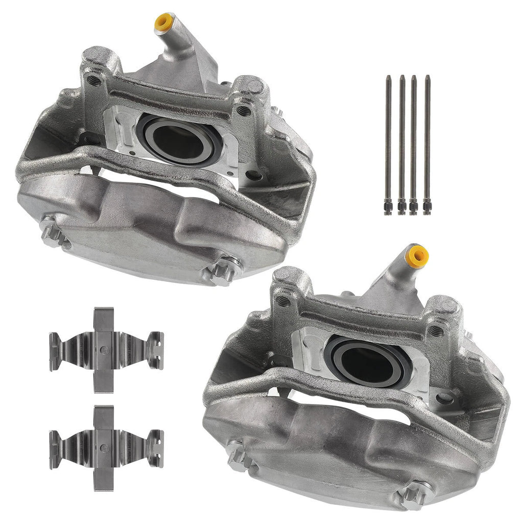 Pair Front Side Brake Calipers for Mercedes-Benz C230 (2001-2010)