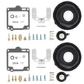 2X Carburetor Repair Kit Float Diaphragm for Yamaha XV750 XV1100 (1981–1999)