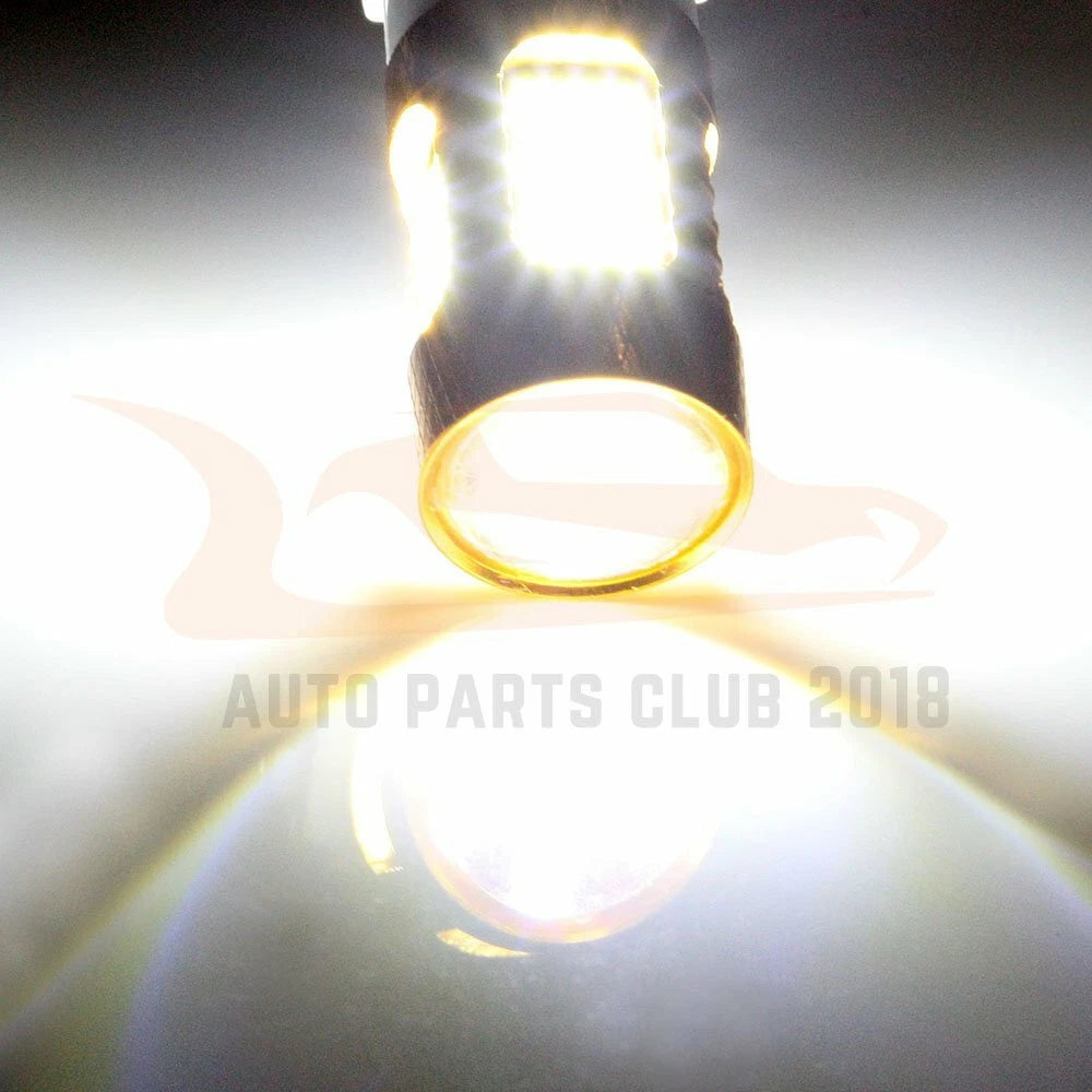 2X 3157 LED 54 SMD 6000K Turn Signal Bulb for Automotive