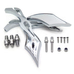 Alloy Twist Diamond Custom Mirror for Suzuki GSXR600 750 1000 1100 Hayabusa