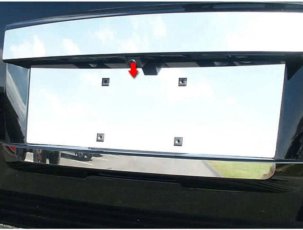 Luxury FX Chrome License Plate Bezel for 2007-2014 GMC Yukon - LUXFX0394