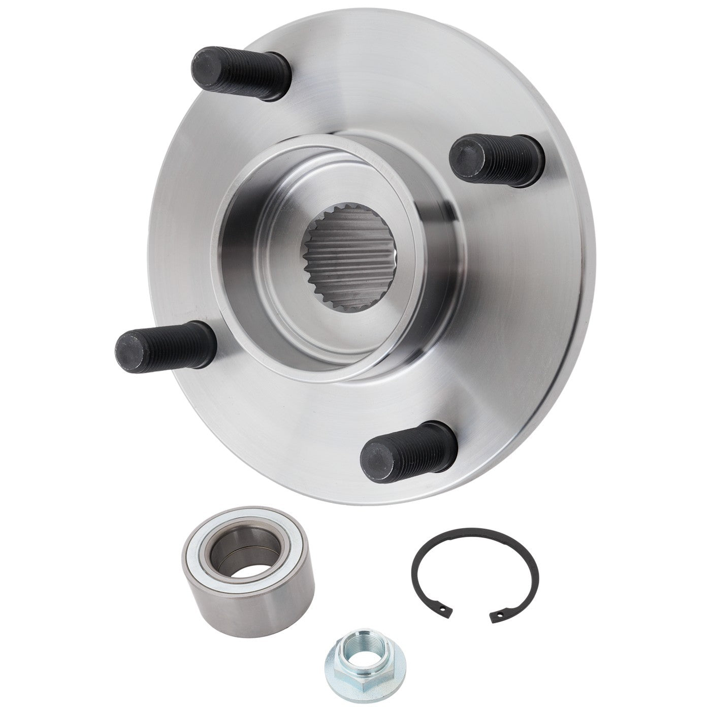 2X Front Wheel Hubs for Ford Focus