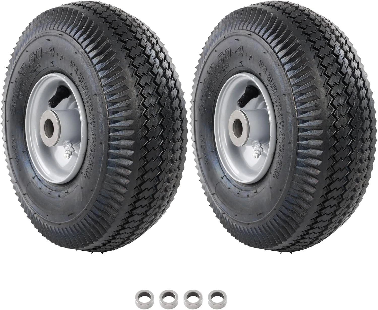 2X Front Wheel & Tire Assembly for Toro TimeCutter (2010–2023)