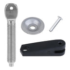 Transom Clamp Handle for Inflatable Boat Motor (Stainless Steel)