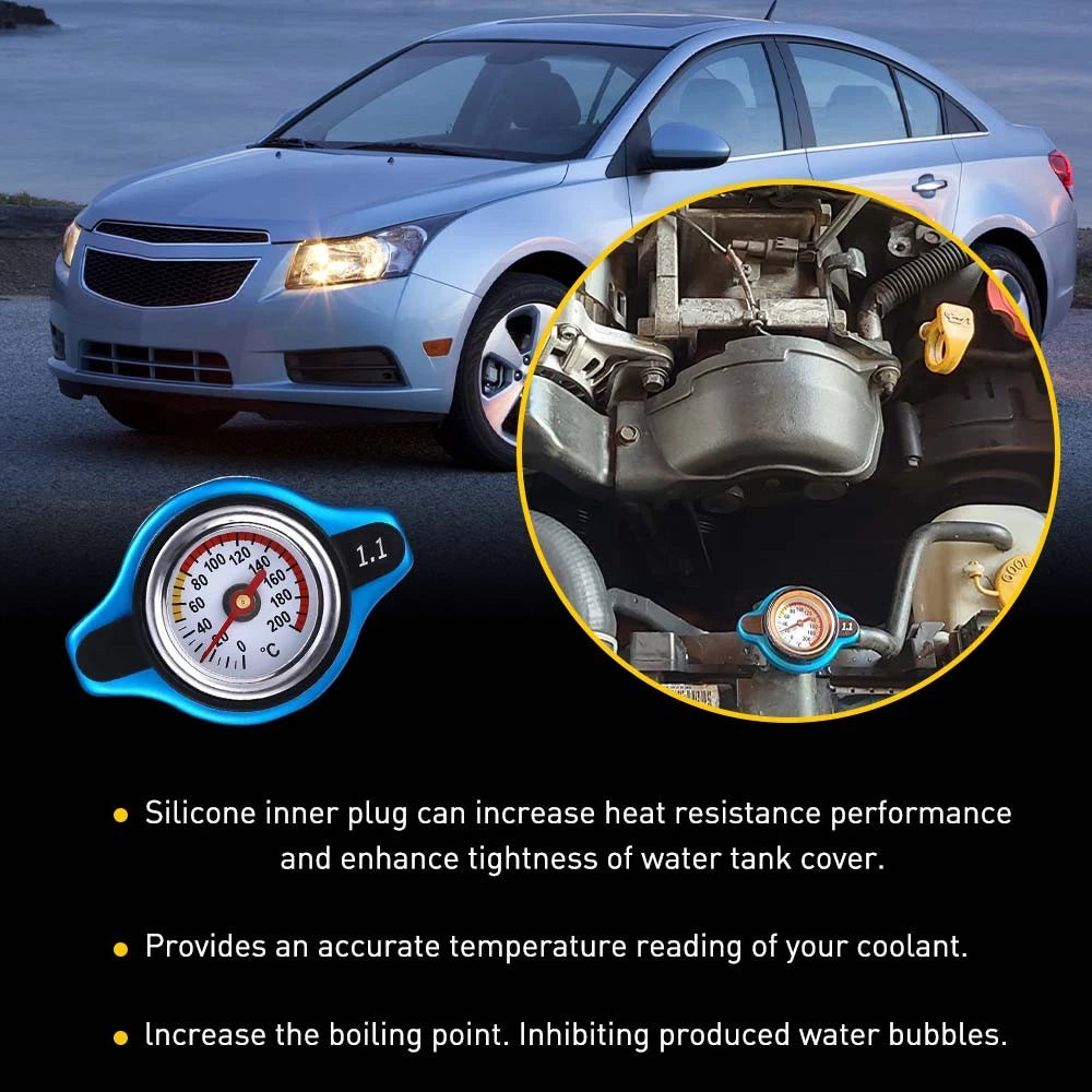 Aluminum Thermo Radiator Cap Cover for Car H