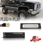 White LED Front Side Marker Light for Chevy Blazer GMC Jimmy (1995–2005)