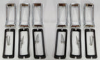Tail Light Bezels Chrome Pair for 1967 1968 Ford Mustang (2 pcs)