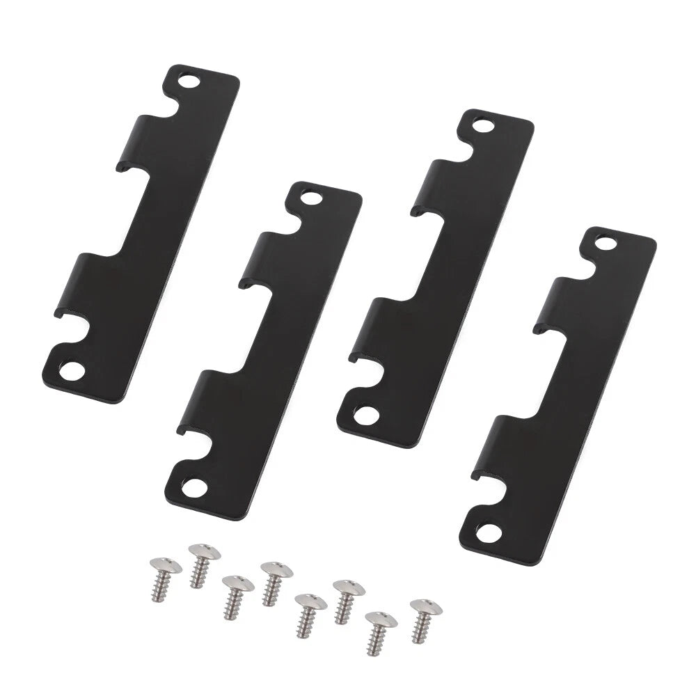 Tailgate Hinge Plates Kit for Yamaha Rhino 660 (2004-2007)