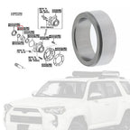 Axle Bearing Retainer for Toyota 4Runner, Tacoma (2003-2021)