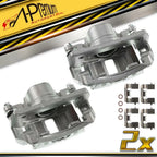 2X Front Disc Brake Calipers with Bracket for Honda Accord (2003–2007)