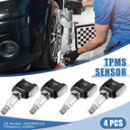4 x Tire Pressure Monitoring System Sensors for Mercedes-Benz