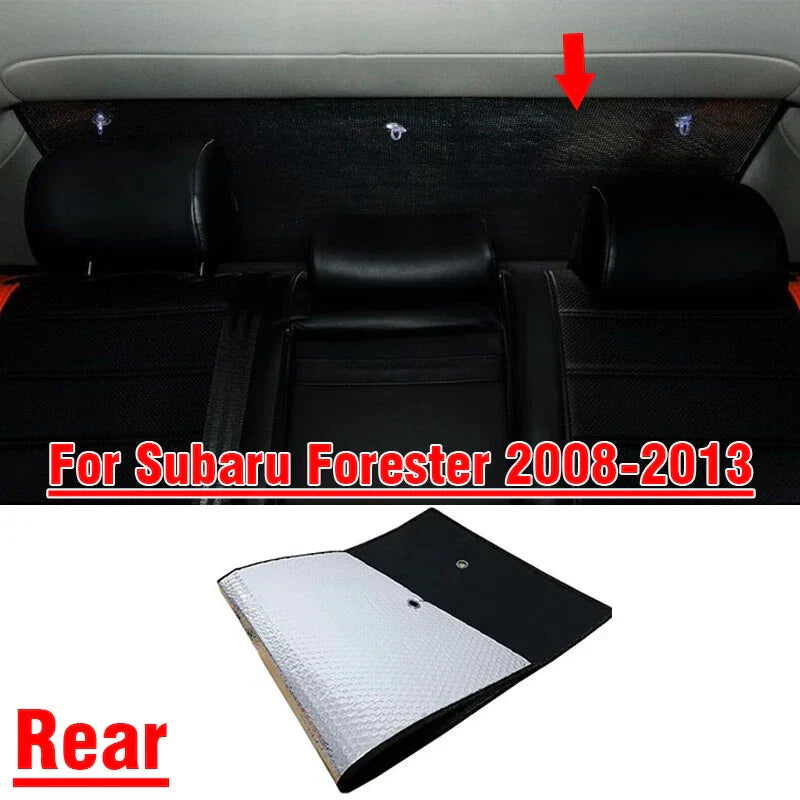Rear Windshield Sunshade Cover for Subaru Forester (2008–2013)