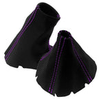 Manual Shift & E Brake Boot for Dodge Viper (2003–2006) Purple Stitch
