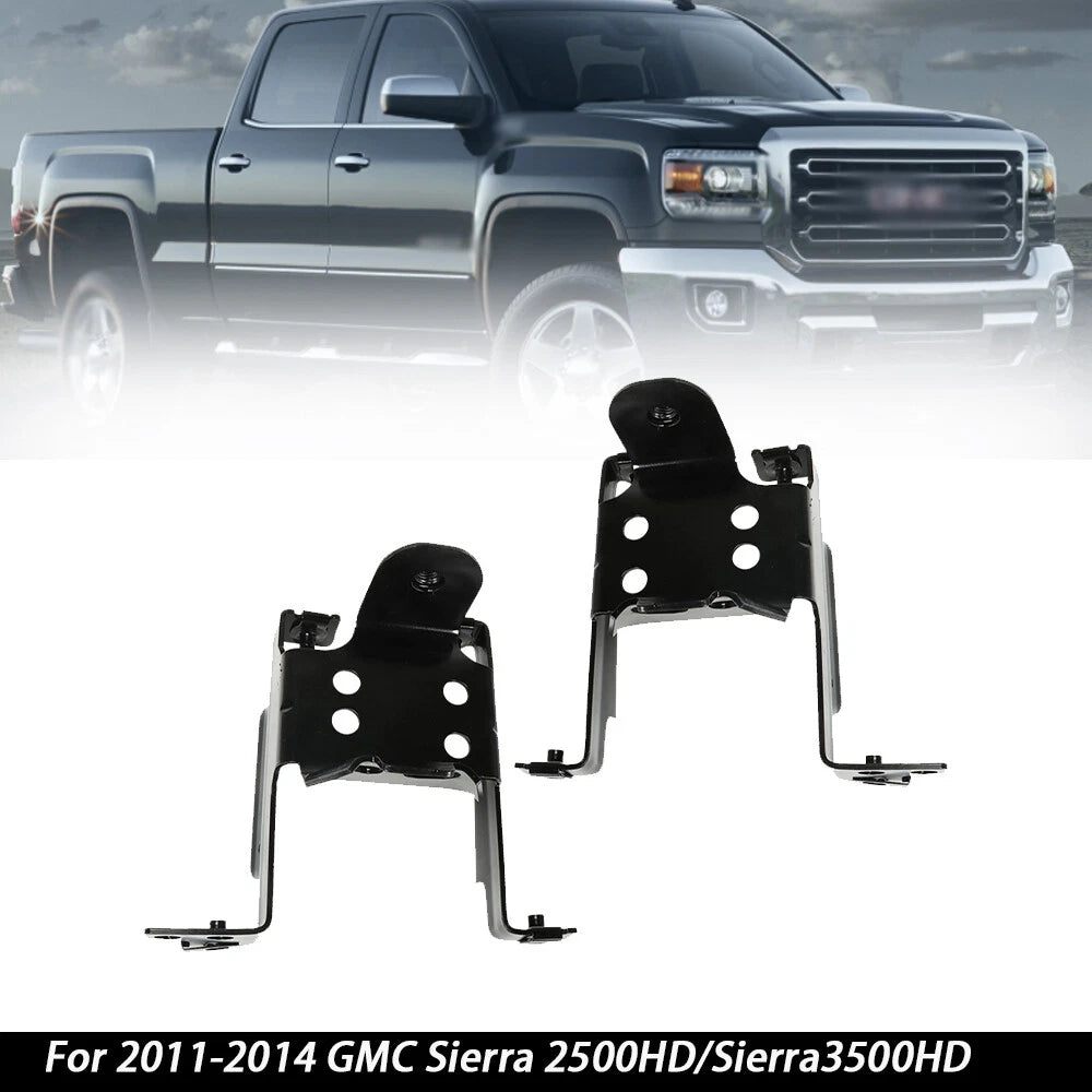 Set of 2 Bumper Brackets for GMC Sierra 2500 HD/3500 HD (2011–2014)