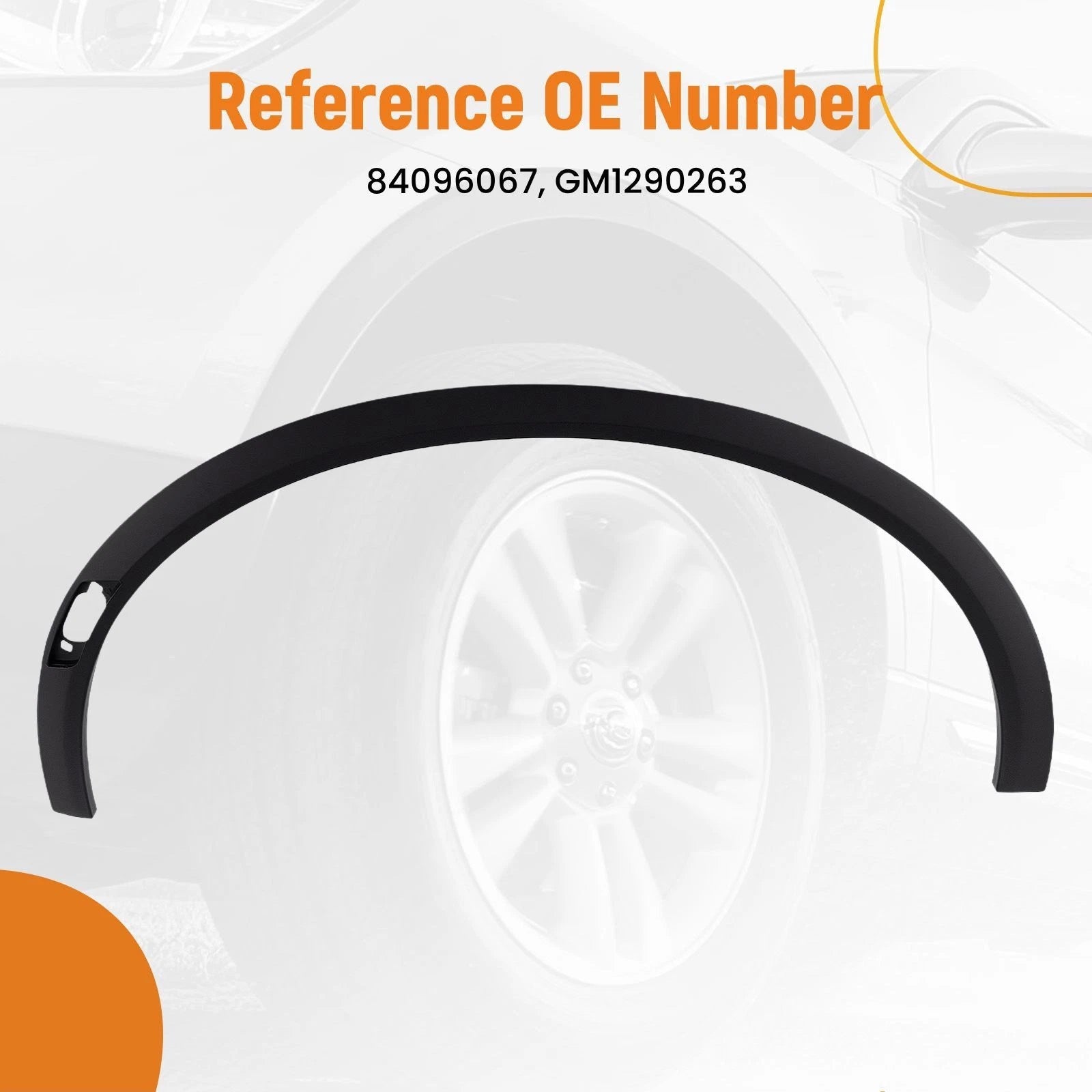 Driver L Fender Flare for Cadillac XT5 (2017–2024) 84096067
