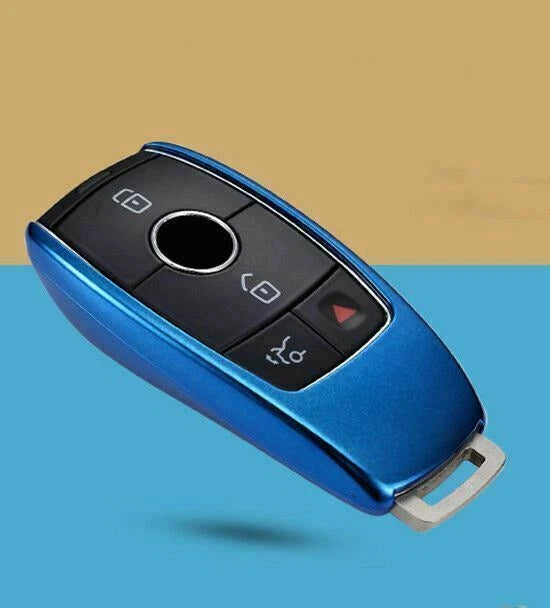 TPU Remote Key Fob Cover Case for Mercedes E-Class (2014-2024)