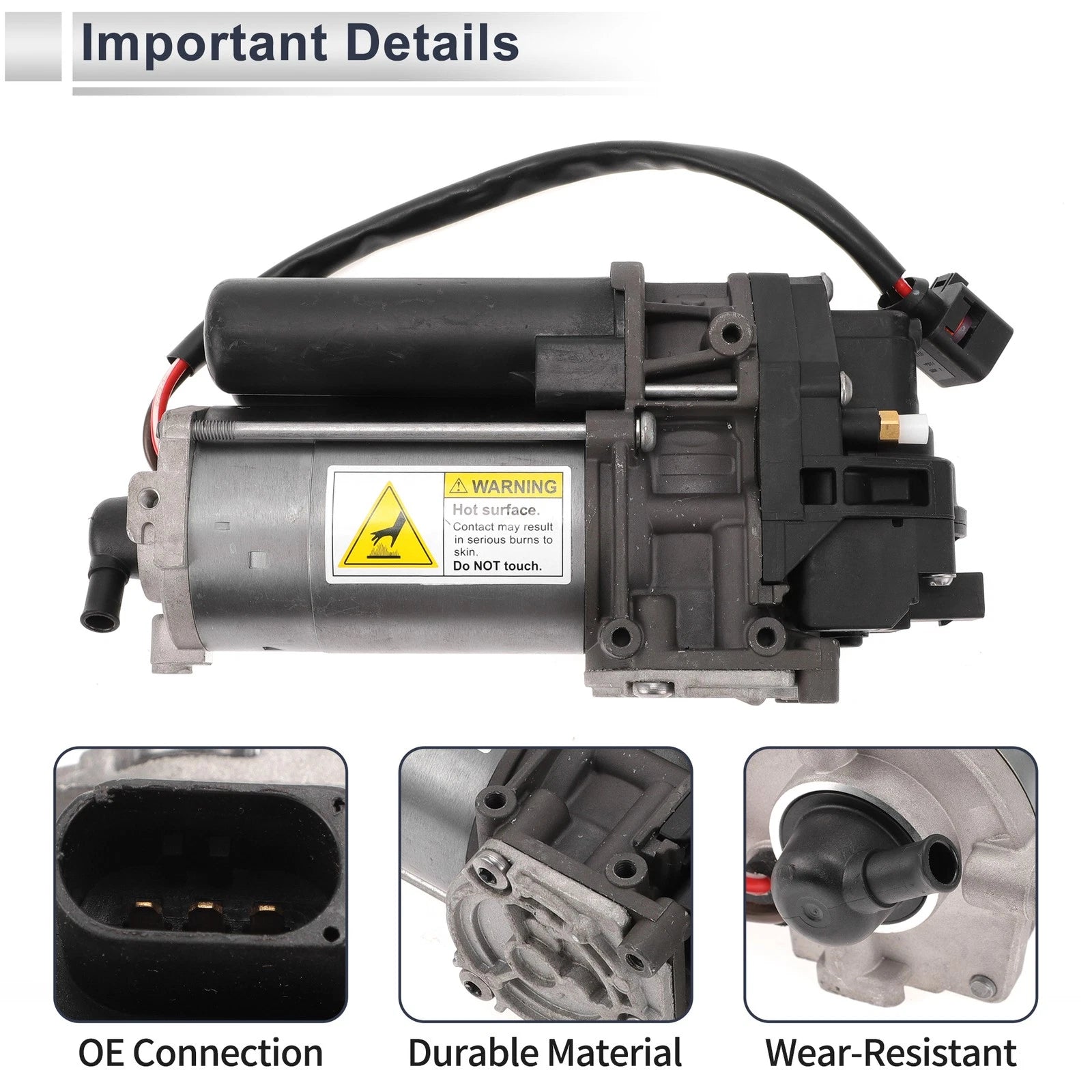 Air Suspension Compressor for Audi Q8 (2020–2022)