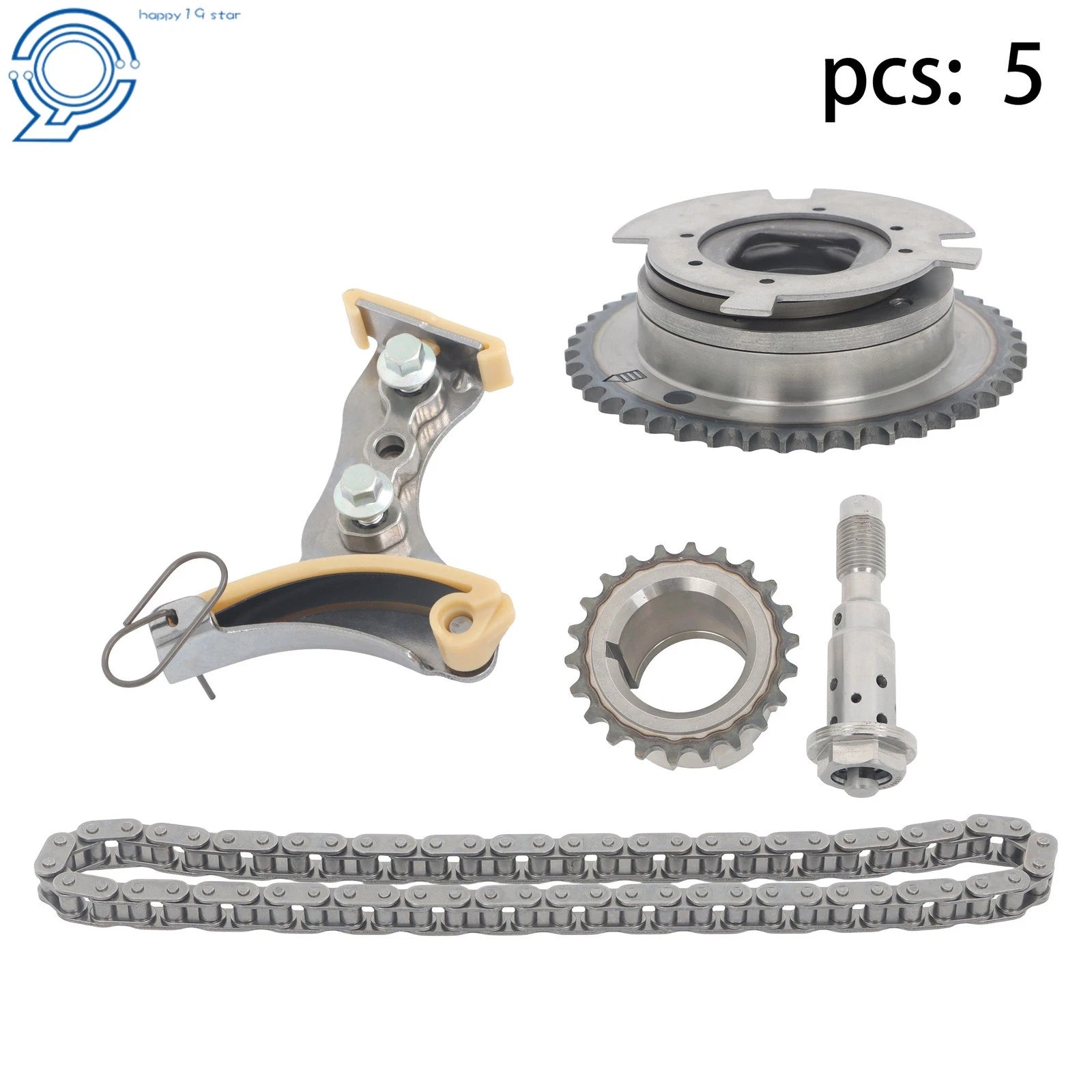 Timing Chain Kit & Camshaft VVT Solenoid for Buick Cadillac (2005–2016)