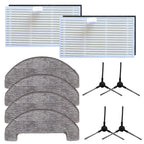 Replacement Mop Pads, Side Brush, HEPA Filter for MOVA S800, Trouver E20