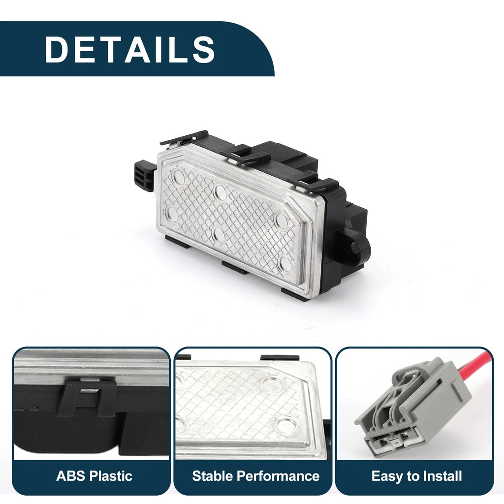 HVAC Blower Motor Resistor No. 68225054AA for Dodge Dart (2014–2016)