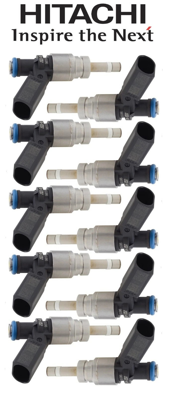 Set of 10 Fuel Injectors for Audi A4 A6 Quattro S6 S8 (All Years)